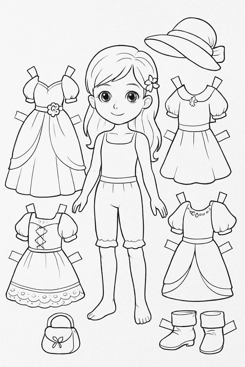 Image galerie 5 - Rouleau de papier à colorier pour enfants