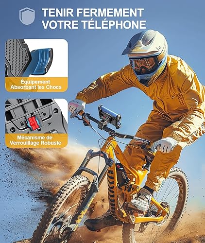 Image galerie 4 - support de téléphone étanche pour guidon