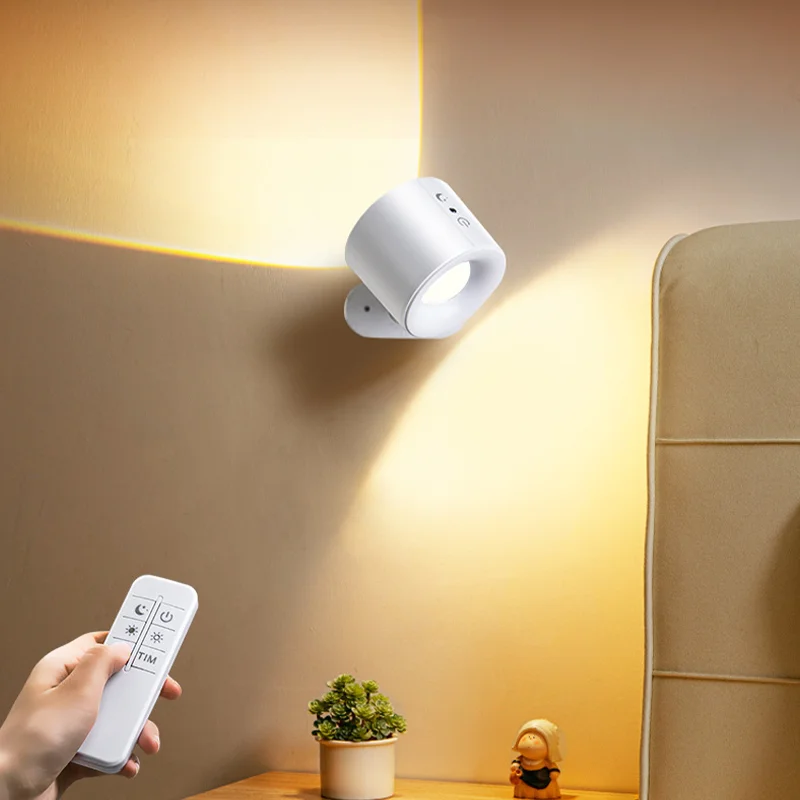 Image galerie 3 - Applique Murale Led Sans Fil Rechargeable – Éclairage Intelligent 360°